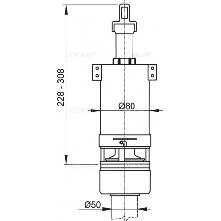 Vypúšťací ventil Alca A02